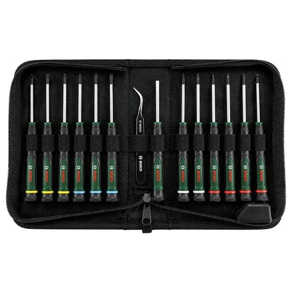Bosch 1600a039j4 15 Parça Hassas Tornavida Seti - Görsel 2