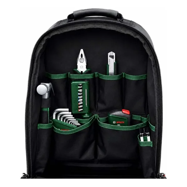 Bosch 1600a02za1 60 Parça Bez Sırt Takım Çantası Seti - Görsel 7