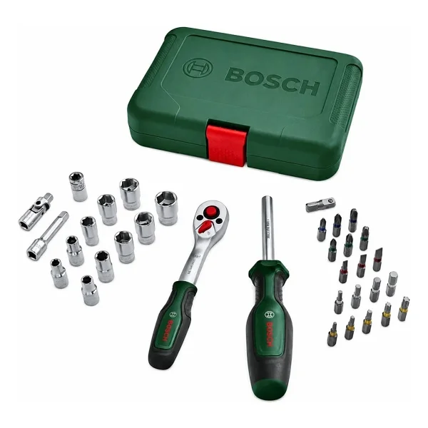 Bosch 1600a02by1 34 Parça Cırcırlı Tornavida Ve El Aletleri Seti - Görsel 7