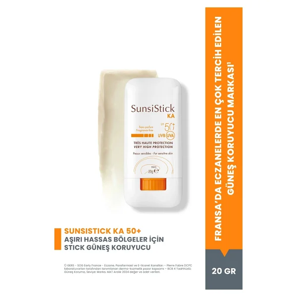 Avene SunsiStick KA 20 gr 50 Faktör Stick Güneş Kremi - Görsel 10