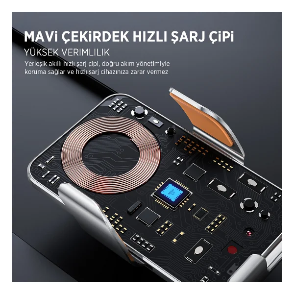 Bix Bxch9 Magsafe Araç Telefon Tutucu - Görsel 5