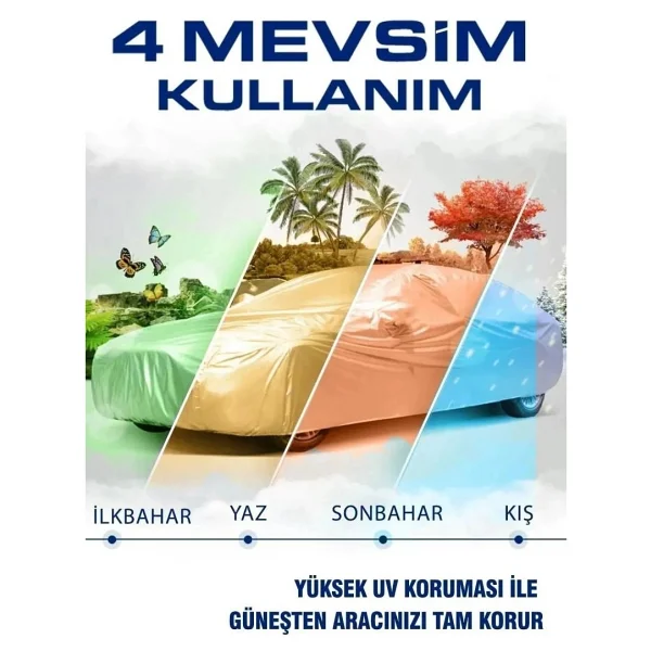 Baghes Hyundai Tucson - Uyumlu Branda Lüx Kalite Oto Örtüsü Araba Çadırı - Görsel 2