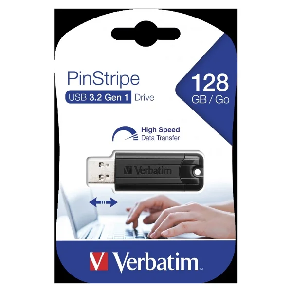 Verbatim Pinstripe 49319 USB 3.2 128 GB Flash Bellek - Görsel 6