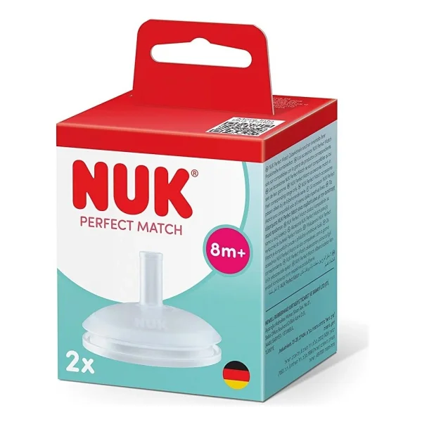 Nuk Perfect Match 2'li Pipetli Alıştırma Bardağı Yedek Uç - Görsel 5