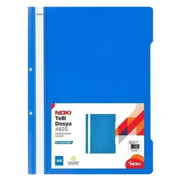 Noki Eko Telli Dosya Mavi 50 Li Paket - Görsel 5