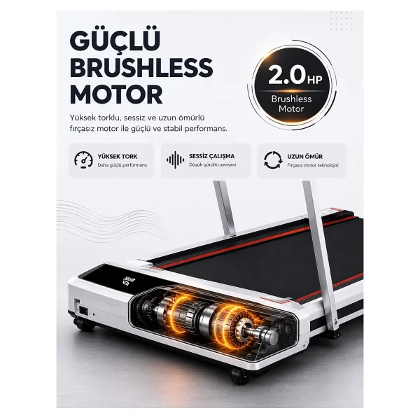 Voit Powerfit Uzaktan Kumandalı Koşu Bandı - Görsel 2