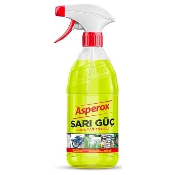 Asperox Sarı Güç Yağ Çözücü Sprey 650 Ml (6 Paketi) - Option-1 - Görsel 4