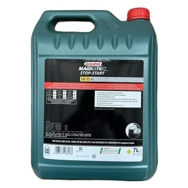 Castrol Magnatec Stop-Start 5w-30 A5 7 Lt Motor Yağı - Görsel 4
