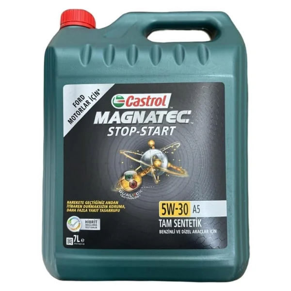 Castrol Magnatec Stop-Start 5w-30 A5 7 Lt Motor Yağı - Görsel 2
