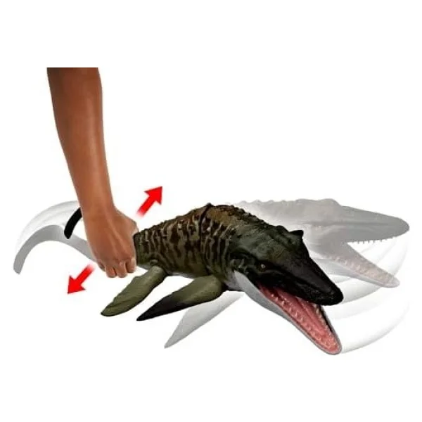 Jurassic World Bite N Blast Mosasaurus Figür JCH00 - Görsel 3