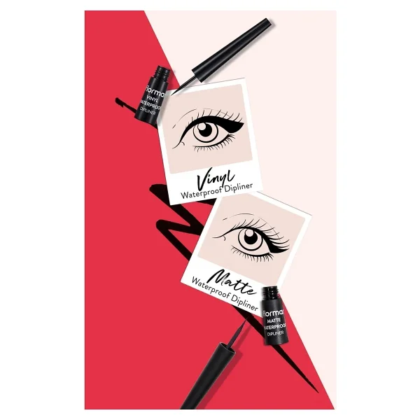 Flormar Vinly Waterproof 001 Black Dipliner - Görsel 9