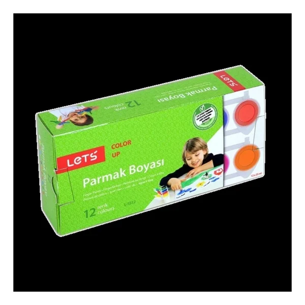 Lets 12 Renk Parmak Boyası L5512 - Görsel 2