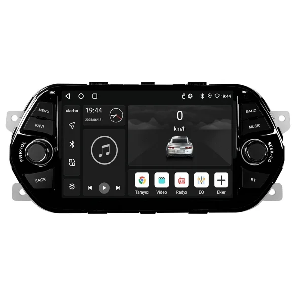 Clarion Fiat Egea Android Multimedya Sistemi (2014-2025) 4gb RAM 64gb Hafıza 7" Ekran Carplay & Android Auto Geri Görüş Kamerası Crv-4926c - Görsel 8
