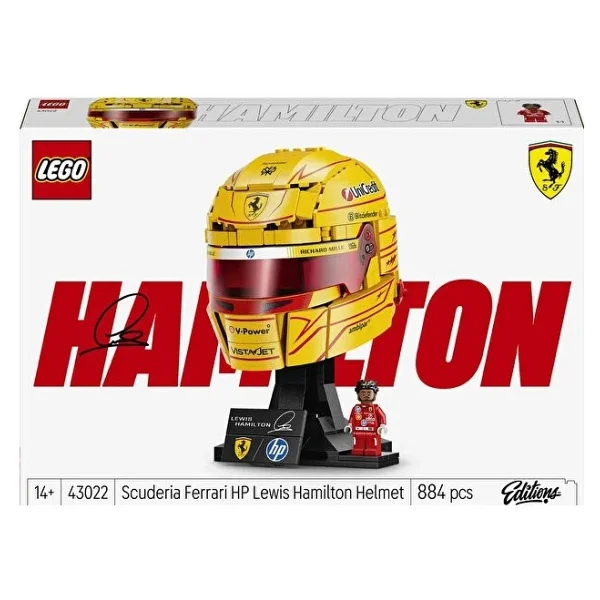 Lego 43022 Editions Scuderia Ferrari Hp Lewis Hamilton Kaskı - Görsel 5