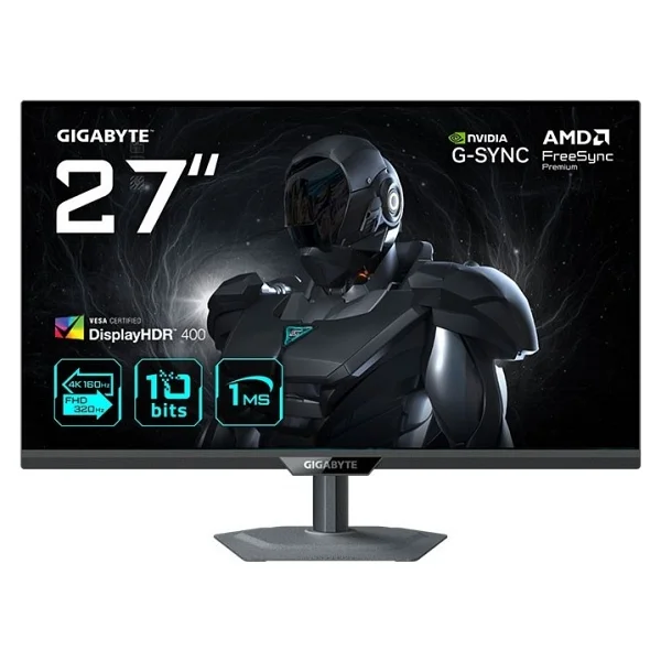 Gigabyte G27u 27" 1 Ms 4K 160 Hz - Full HD 320 Hz Pivot Ips Oyuncu Monitörü - Görsel 2