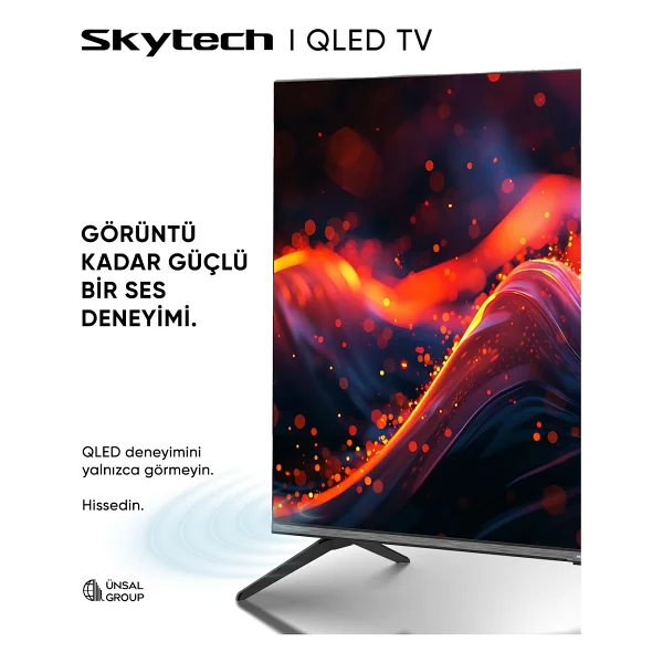Skytech Q55st3405 4K Ultra HD 55" 139 Ekran Uydu Alıcılı Smart QLED TV - Görsel 4