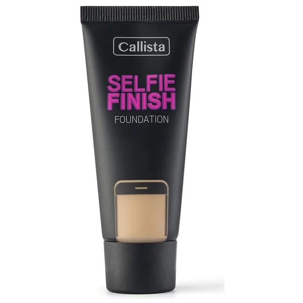 Callista Selfie Finish 100 Natural Beige Fondöten - Görsel 3