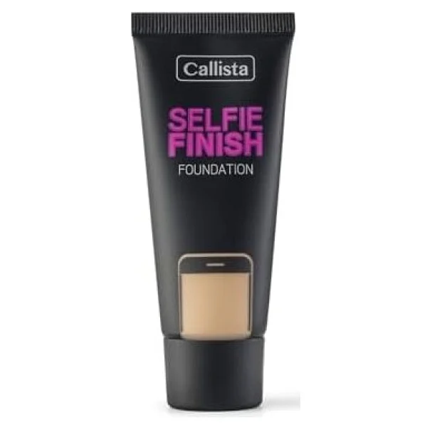 Callista Selfie Finish 100 Natural Beige Fondöten - Görsel 4