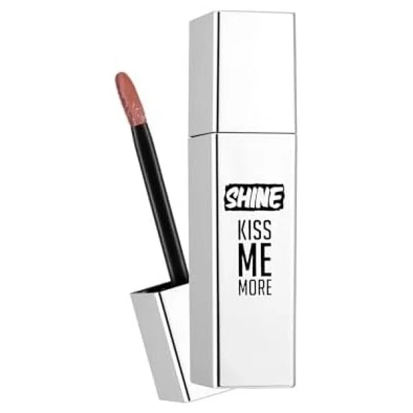 Flormar Shine Kiss Me More 009 Coffee & Talk Likit Ruj - Görsel 4