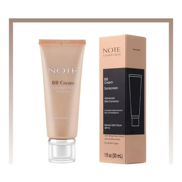 Note Cosmetics Bb Cream 02 Spf 15 Nemlendirici Etkili Yoğun Kapatıcı Bb Krem (3 Paketi) - Görsel 8