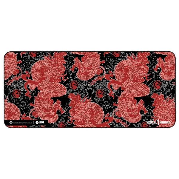 Hawk Mortal Kombat Red Dragon Mouse Pad - Görsel 2