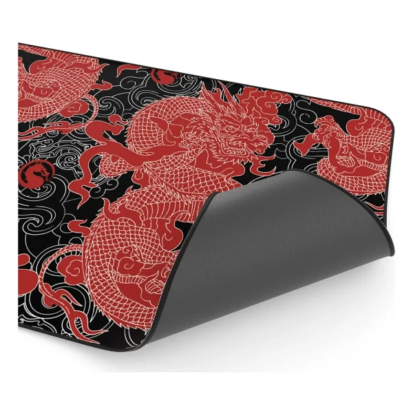 Hawk Mortal Kombat Red Dragon Mouse Pad - Görsel 3