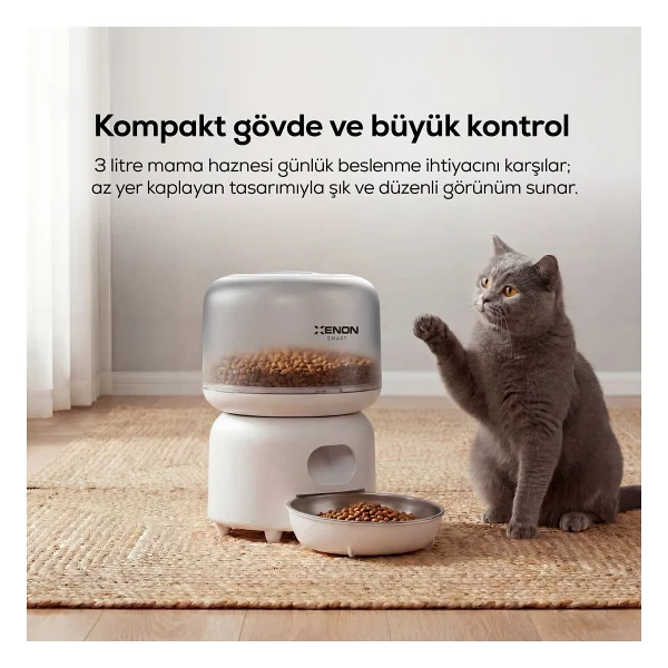 Xenon Smart X8613 3 Lt Otomatik Mama Kabı - Görsel 4