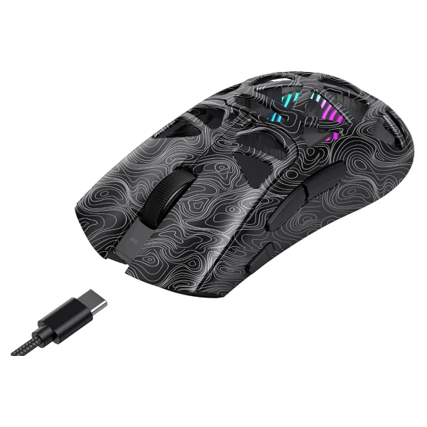 Havit Gamenote Ms1043wb Şarjlı Optik Kablolu/Kablosuz Oyuncu Mouse - Görsel 7