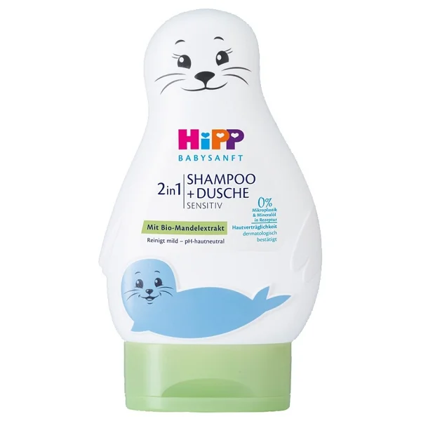 Hipp Babysanft 2'si 1 Arada Şampuan Ve Duş Jeli 200 Ml - Görsel 4