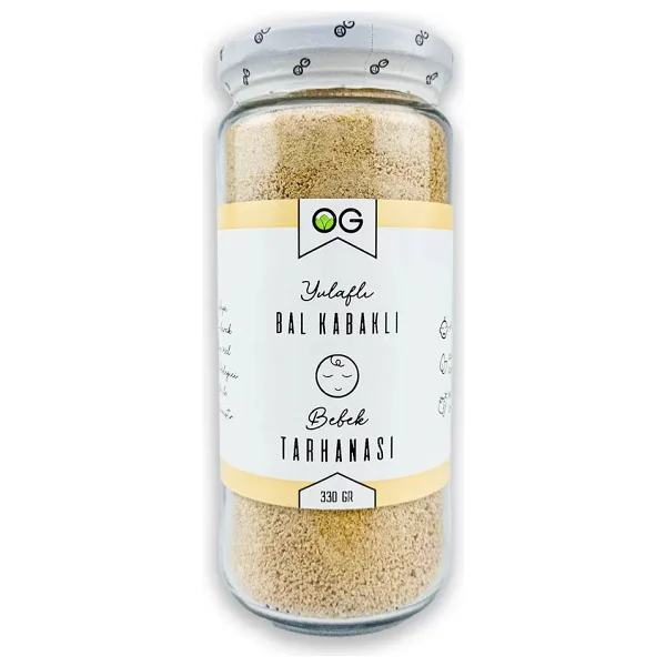 Og Natural Organik Yulaflı Bal Kabaklı Bebek Tarhanası 330 Gr - Görsel 2