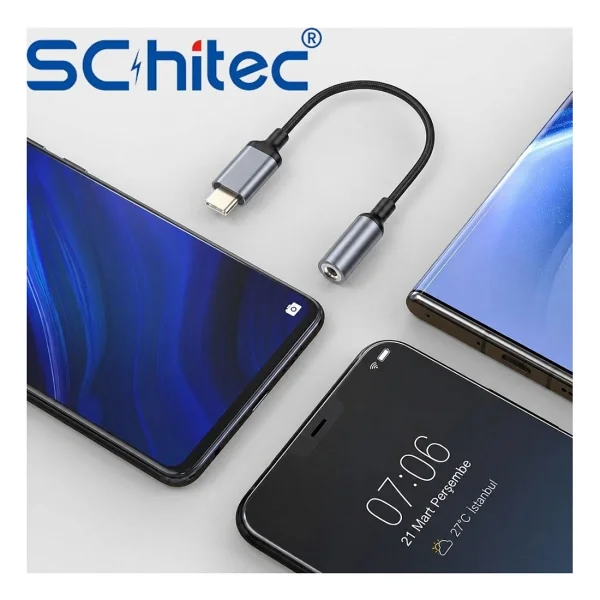 Schitec Hg/Axt-02 Type-C To Aux Dönüştürücü - Görsel 4