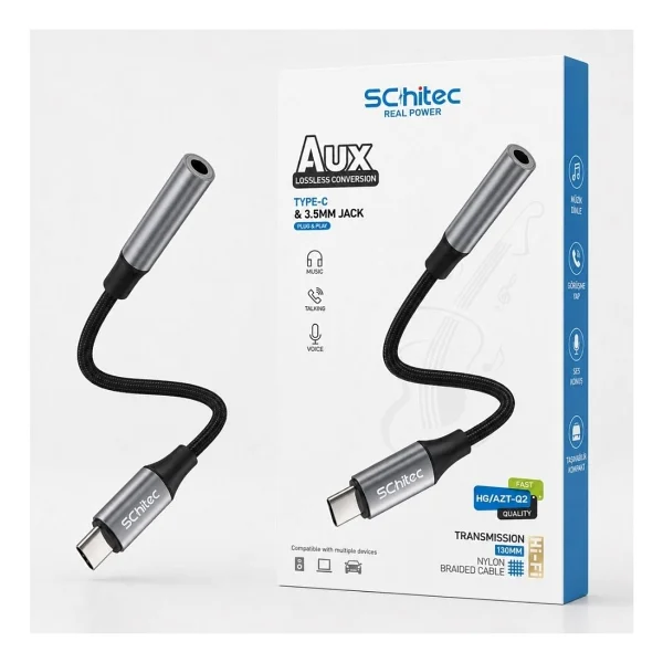 Schitec Hg/Axt-02 Type-C To Aux Dönüştürücü - Görsel 6
