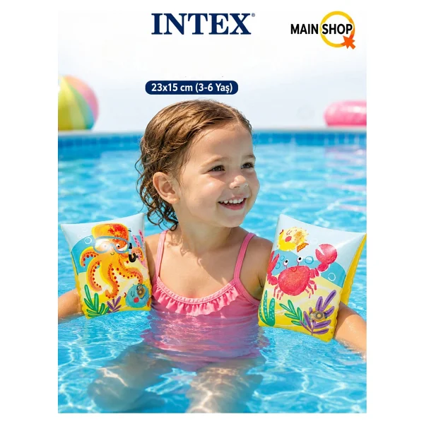 Intex 58652 23x15 Cm Desenli Çocuk Deniz Kolluğu - Görsel 3
