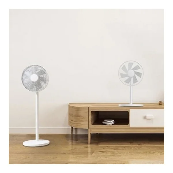 Xiaomi Akıllı Ayaklı Vantilatör Beyaz 38 W, Wi-Fi Kontrol, 7 Kanatlı Güçlü Hava Akışı, Sessiz Çalışma, Zamanlayıcı Ve Ev-Ofis Günlük Kullanım Için Taşınabilir Serinlik - Görsel 5