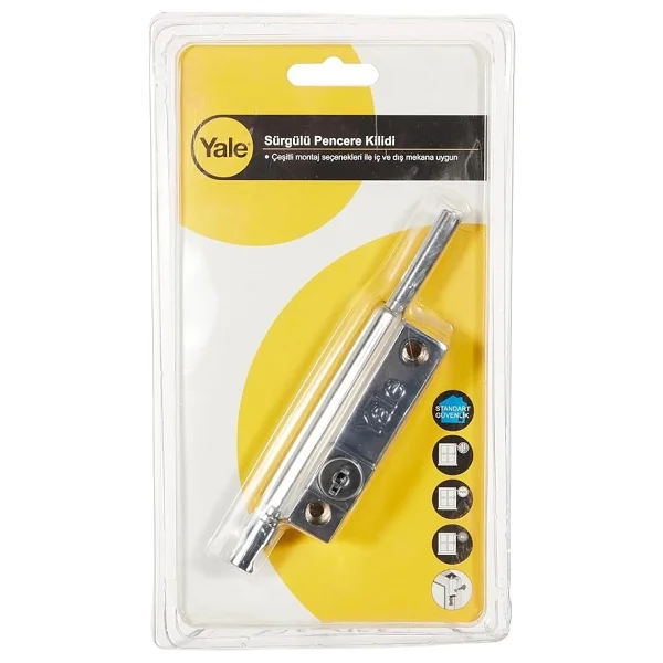 Yale P124c Sürgülü Pencere Kilidi - Görsel 6