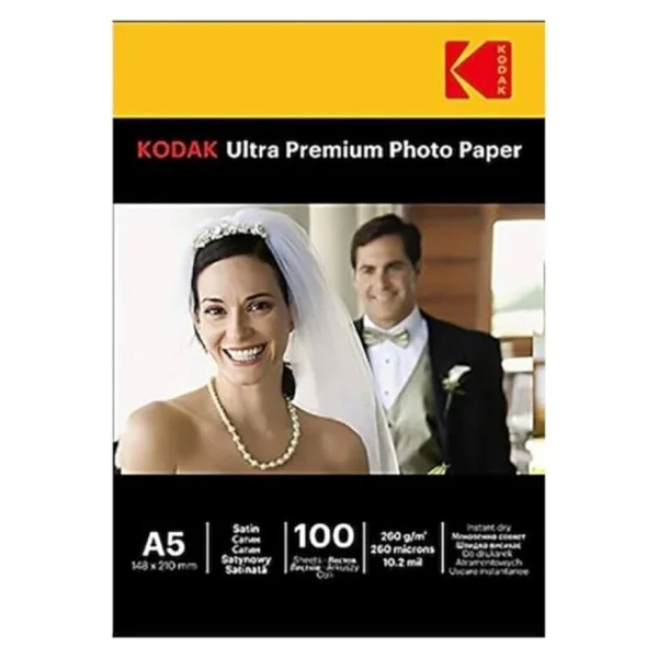 Kodak 15x21 A5 Fotoğraf Kağıdı Inkjet 260gr 100 Lük Mat - Görsel 3
