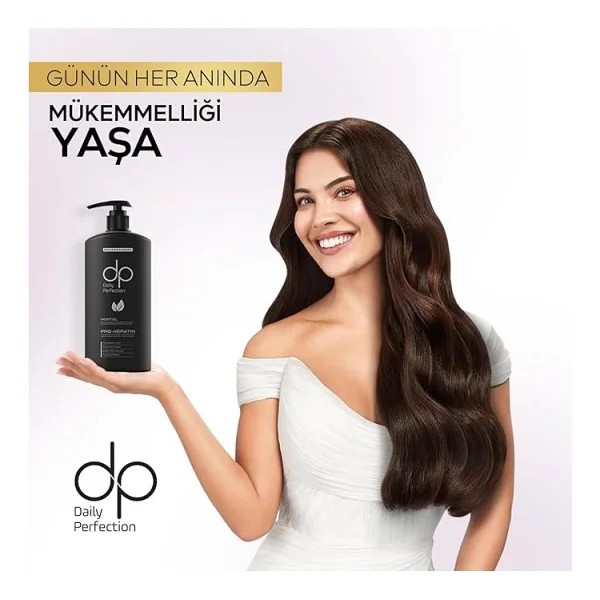 Dp Daily Perfection Mentol Tuzsuz Şampuan 800 Ml - Görsel 3