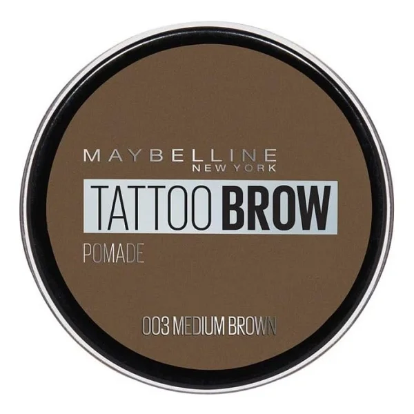 Maybelline Tattoo Brow 03 Medium Brown Kaş Pomadı - Görsel 6