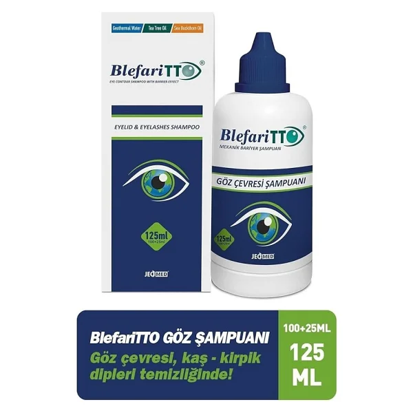 Tto Blefaritto Göz Şampuanı 100 Ml - Görsel 5
