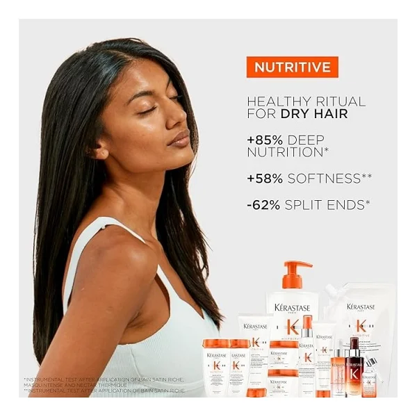 Kerastase Nutritive Masquintense Derin Besleme Sağlayan Saç Maskesi 200 Ml - Görsel 3