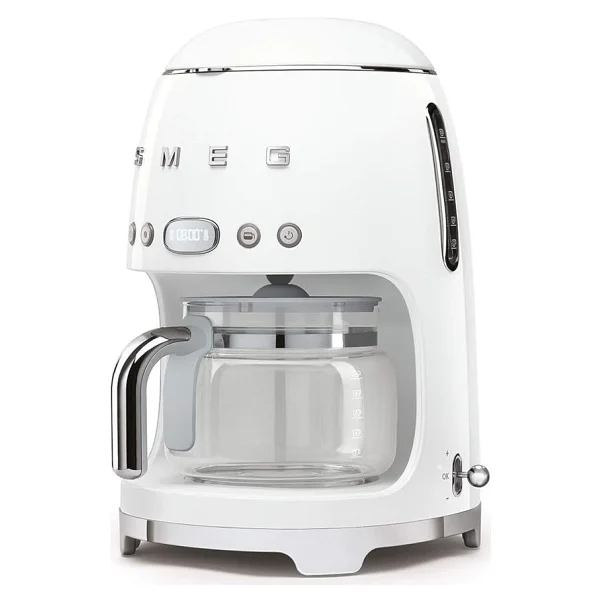 Smeg Dcf02wheu Retro Beyaz Filtre Kahve Makinesi - Görsel 4