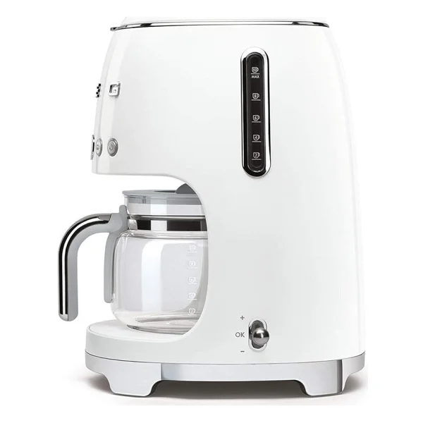 Smeg Dcf02wheu Retro Beyaz Filtre Kahve Makinesi - Görsel 5