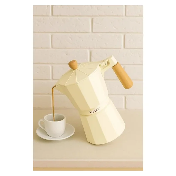 Taşev Garen 9 Fincan Moka Pot - Görsel 3