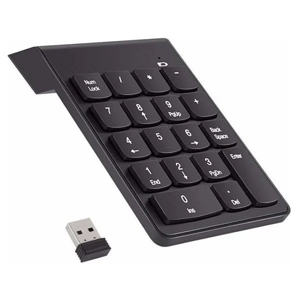 Alfalink Al-2021 USB Numpad Keypad Kablosuz Numerik Klavye USB Numaratör Tuş Takımı - Görsel 6