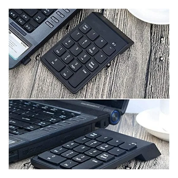 Alfalink Al-2021 USB Numpad Keypad Kablosuz Numerik Klavye USB Numaratör Tuş Takımı - Görsel 5