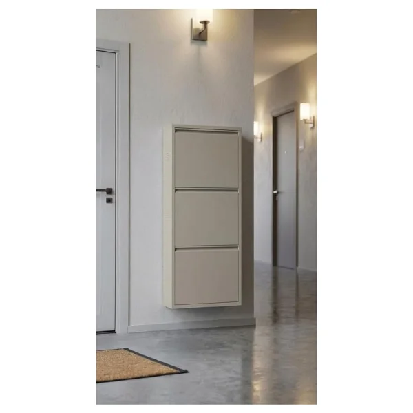 Ovrol Premium 3'lü Metal Ayakkabılık - Görsel 6