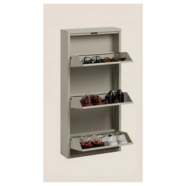 Ovrol Premium 3'lü Metal Ayakkabılık - Görsel 4