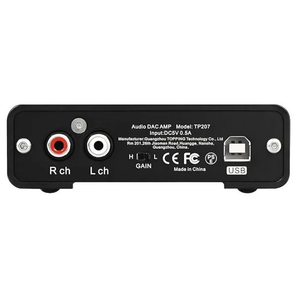 Topping Audio Dx1 Ak4493s Kulaklık Amplifikatörü - Görsel 3