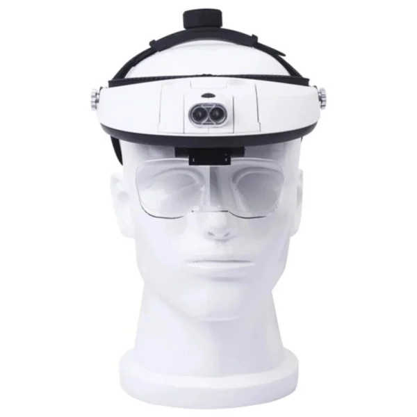 Bosile Işıklı Kafa Büyüteci Tamirci Büyüteci 5 Lensli Mg-81001h - Görsel 5