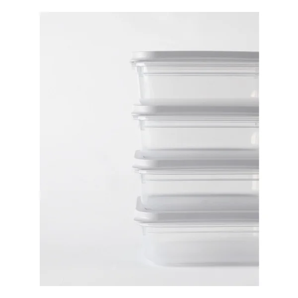 Madame Coco Bonn 2'li Saklama Kabı - Soft Gri - 4x500 Ml - Görsel 3